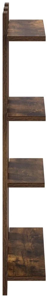 Sieninė lentyna Dūminio ąžuolo 61 x 13,5 x 88 cm
