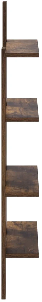 Sieninė lentyna Dūminio ąžuolo 61 x 13,5 x 105 cm