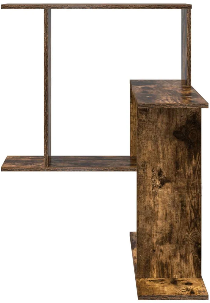 Sieninė lentyna Dūminio ąžuolo 67 x 67 x 87 cm Apdirbta mediena
