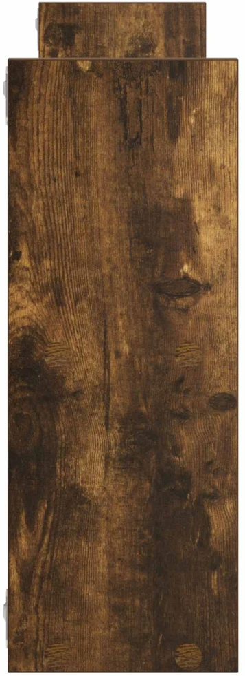 Sieninė lentyna Dūminio ąžuolo 78.5 x 17 x 45 cm