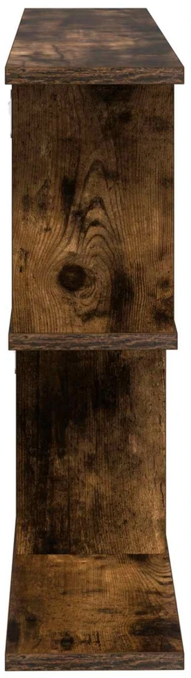 Sieninė lentyna Dūminio ąžuolo 80 x 15 x 50,5 cm
