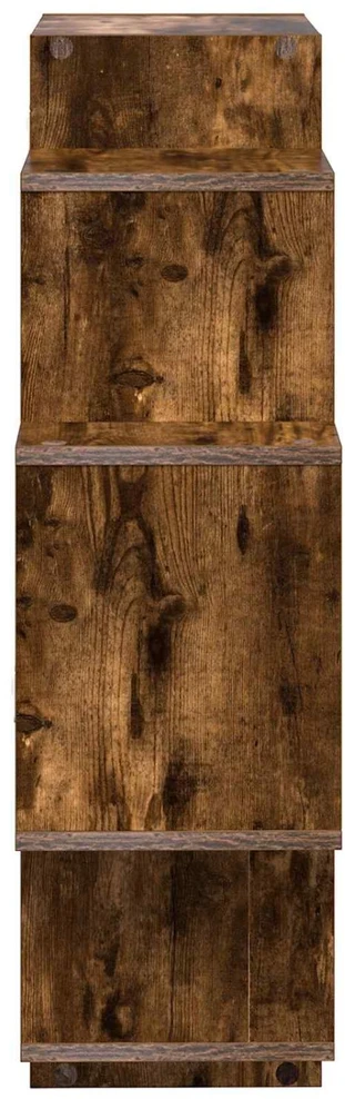 Sieninė lentyna Dūminio ąžuolo 90 x 25 x 90 cm Apdirbta mediena