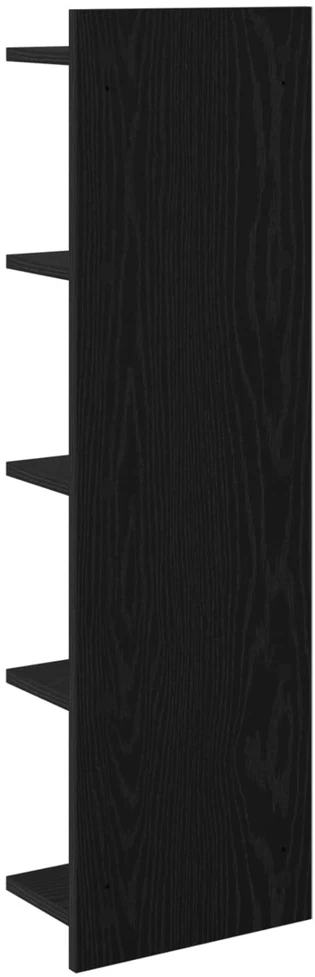 Sieninė lentyna Juodojo ąžuolo 30 x 15 x 100 cm