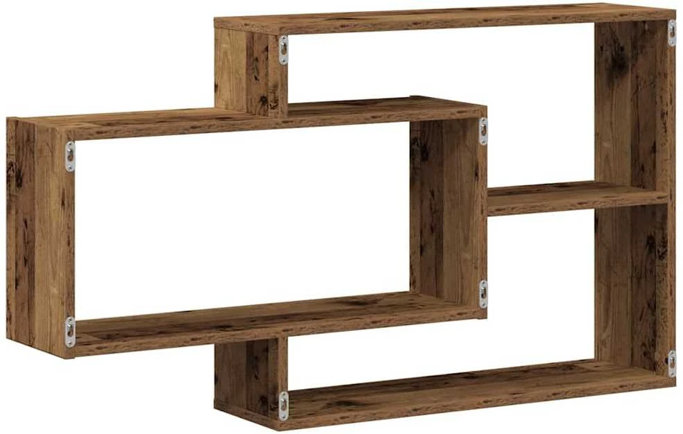 Sieninė lentyna Old Wood 104x20x58,5 cm Inžinerinė mediena