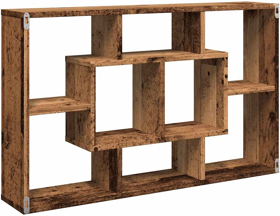 Sieninė lentyna Old Wood 85x16x52,5 cm Inžinerinė mediena