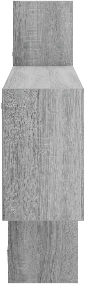 Sieninė lentyna Pilka Sonoma 168,5 x 17 x 68 cm