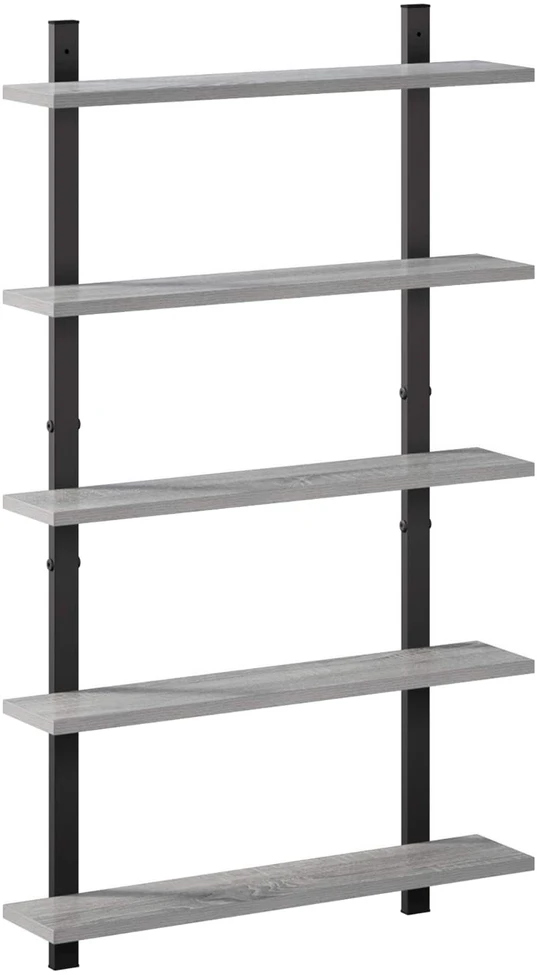 Sieninė lentyna Pilka Sonoma 60.5 x 13.5 x 102.5 cm