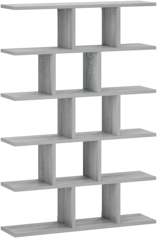 Sieninė lentyna Pilka Sonoma 70 x 17 x 101 cm Apdirbta mediena