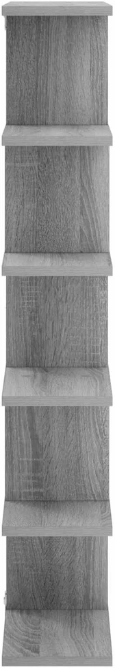 Sieninė lentyna Pilka Sonoma 70 x 17 x 101 cm Apdirbta mediena
