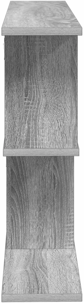 Sieninė lentyna Pilka Sonoma 80 x 15 x 50,5 cm Apdirbta mediena