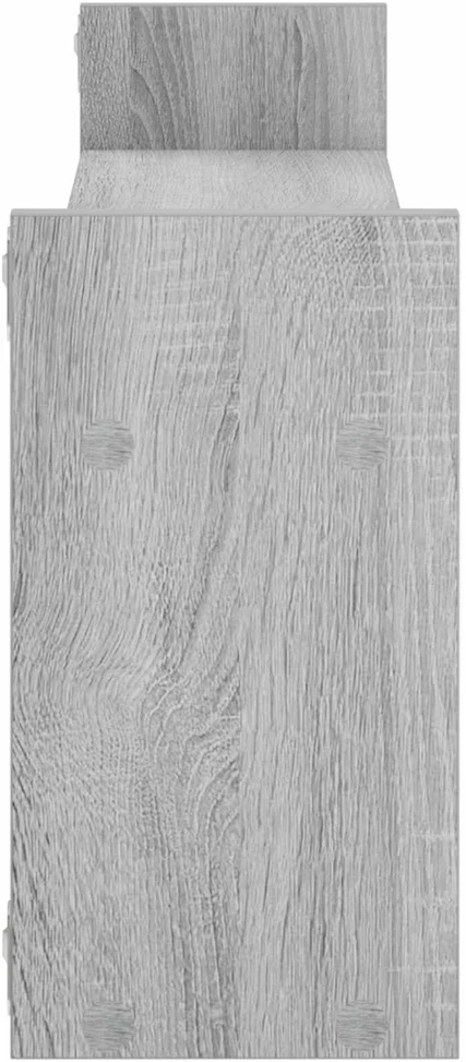 Sieninė lentyna Pilka Sonoma 90 x 17 x 32 cm Apdirbta mediena
