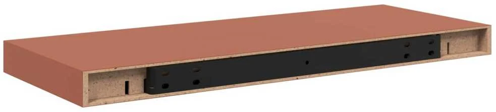 Sieninė lentyna Sieninis Raudona 60 x 23,5 x 3,8 cm