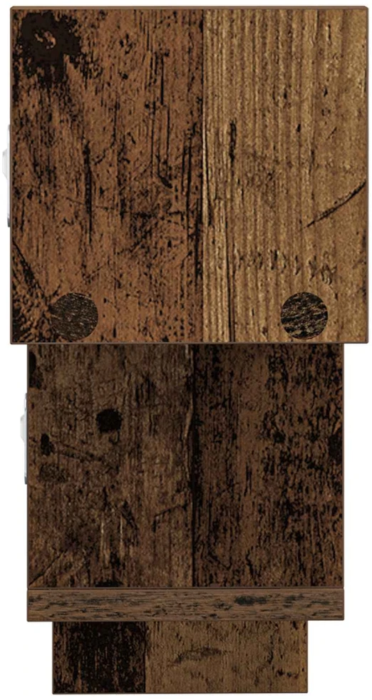 Sieninė lentyna Sendintos medienos 48 x 15 x 42 cm