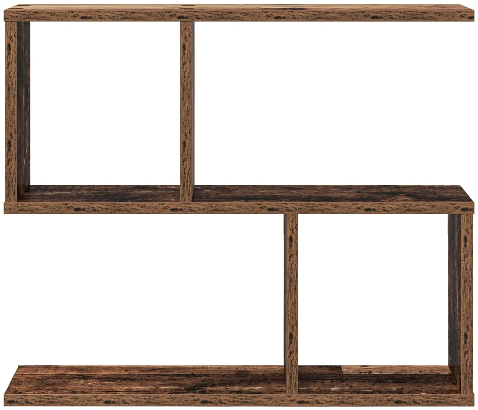 Sieninė lentyna Sendintos medienos 60 x 12 x 50,5 cm