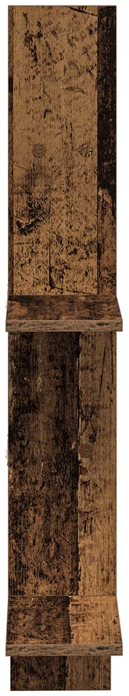 Sieninė lentyna Sendintos medienos 61 x 15 x 102 cm