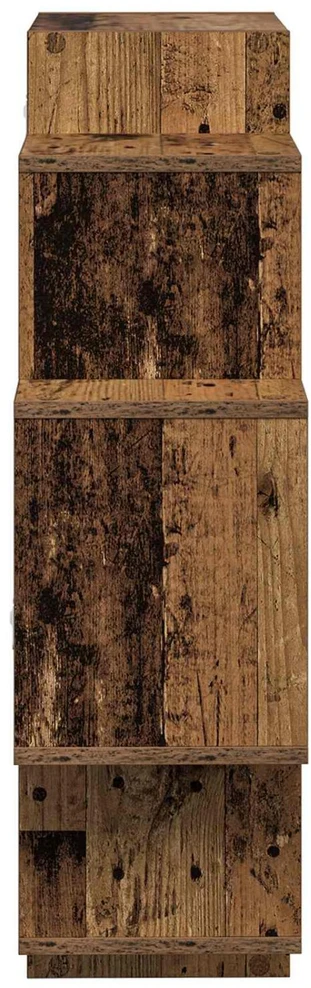 Sieninė lentyna Sendintos medienos 90 x 25 x 90 cm