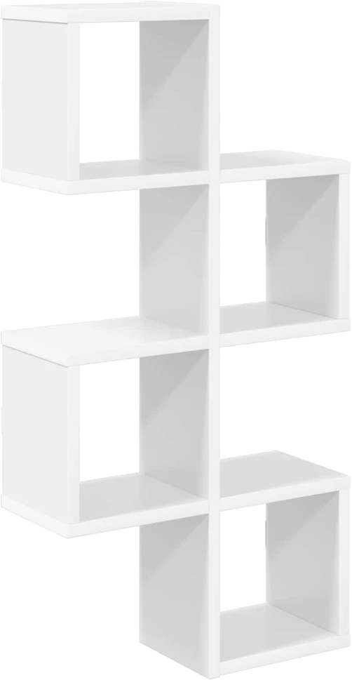 Sieninė lentyna Sieninis Balta 39 x 15 x 76 cm Apdirbta mediena