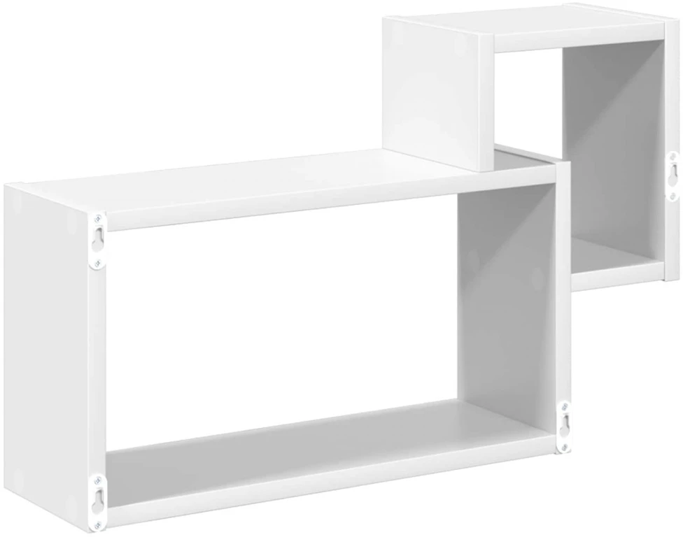 Sieninė lentyna Sieninis Balta 55 x 15 x 35 cm Apdirbta mediena