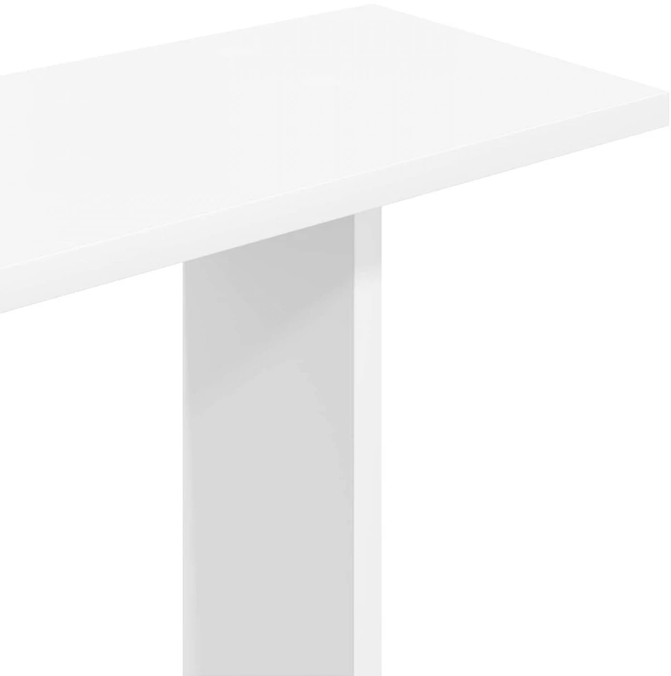 Sieninė lentyna Sieninis Balta 56 x 20 x 90 cm Apdirbta mediena