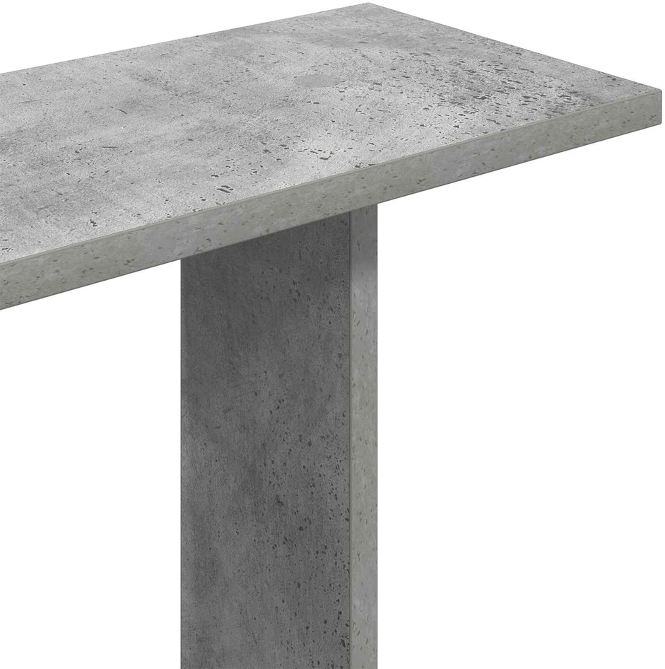 Sieninė lentyna Sieninis Betono pilka 100 x 20 x 75 cm