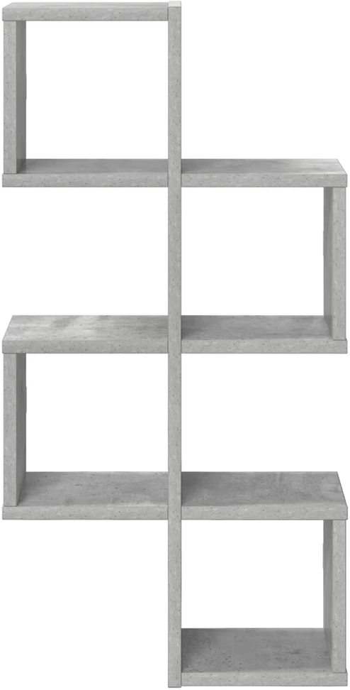 Sieninė lentyna Sieninis Betono pilka 39 x 15 x 76 cm