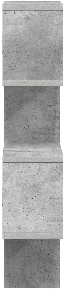 Sieninė lentyna Sieninis Betono pilka 39 x 15 x 76 cm