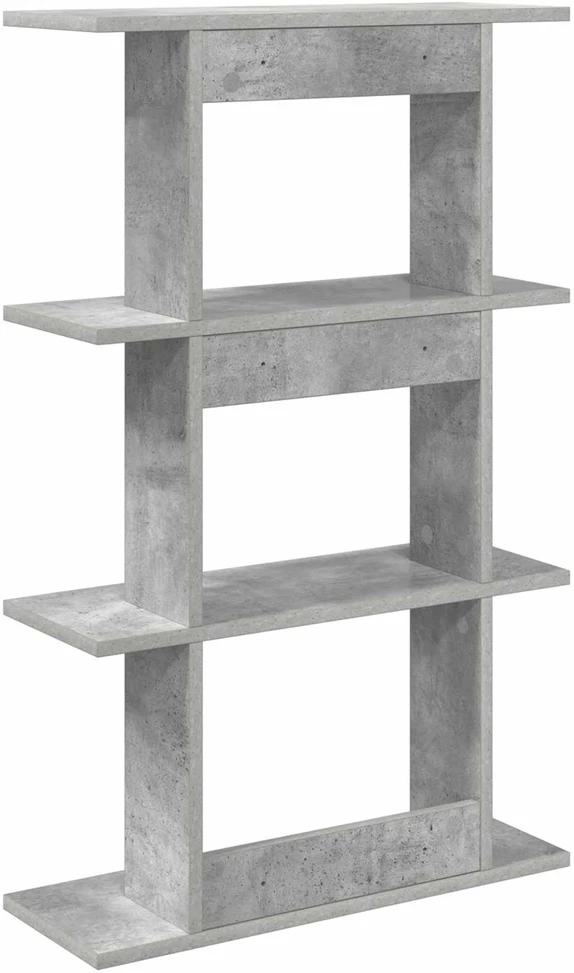 Sieninė lentyna Sieninis Betono pilka 56 x 20 x 90 cm