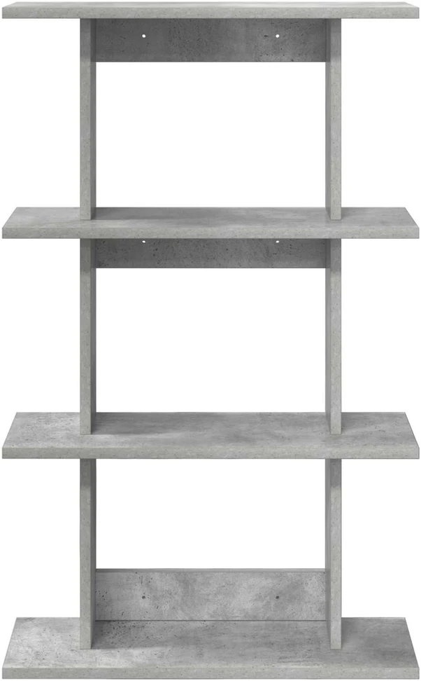 Sieninė lentyna Sieninis Betono pilka 56 x 20 x 90 cm