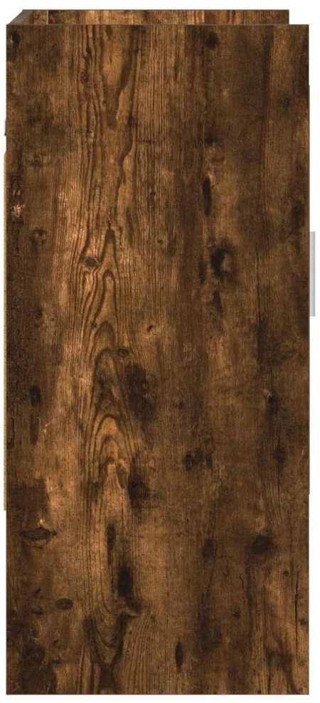 Sieninė lentyna Sieninis Dūminio ąžuolo 80 x 36 x 80 cm