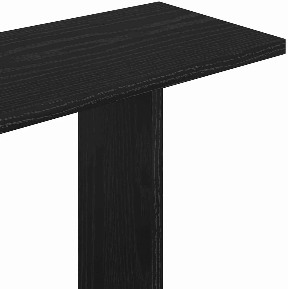 Sieninė lentyna Juodojo ąžuolo 100 x 20 x 126 cm