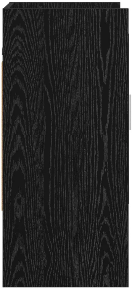 Sieninė lentyna Sieninis Juodojo ąžuolo 80 x 36 x 80 cm