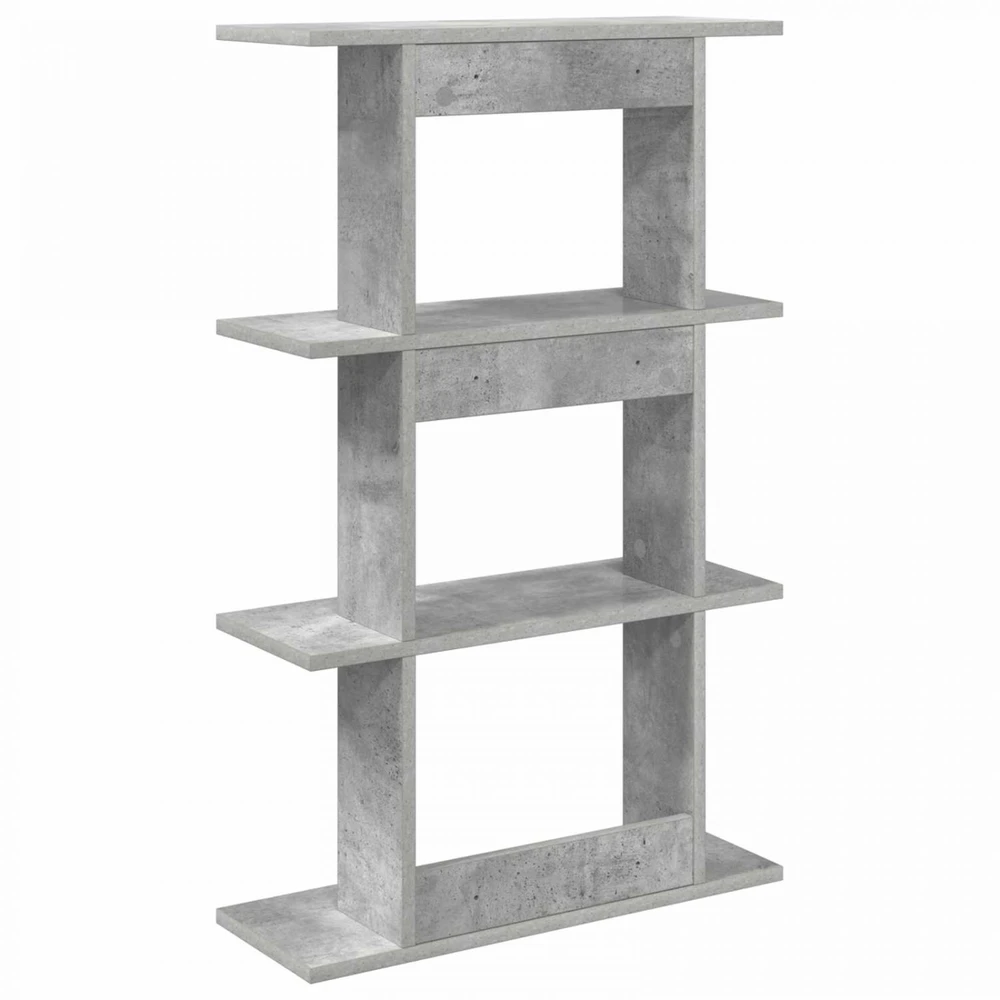 Sieninė lentyna Sieninis Betono pilka 56 x 20 x 90 cm
