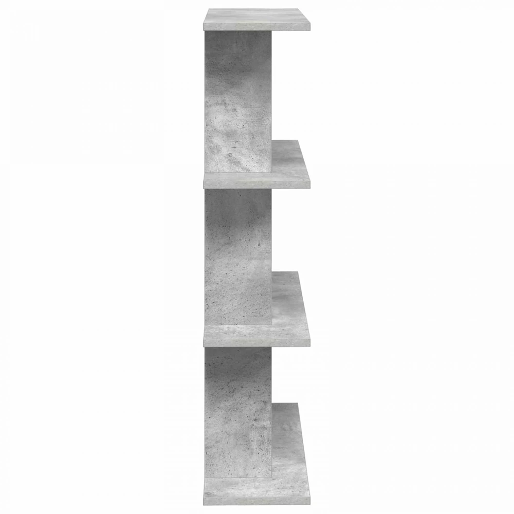 Sieninė lentyna Sieninis Betono pilka 56 x 20 x 90 cm