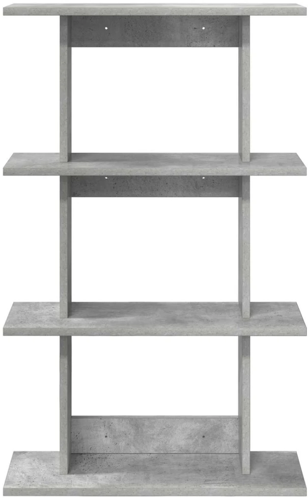 Sieninė lentyna Sieninis Betono pilka 56 x 20 x 90 cm