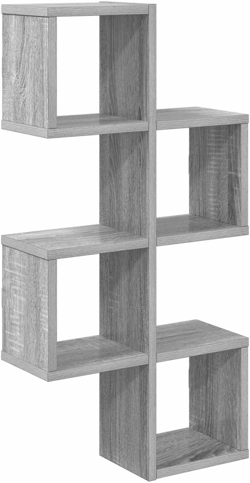Sieninė lentyna Sieninis Pilka Sonoma 39 x 15 x 76 cm