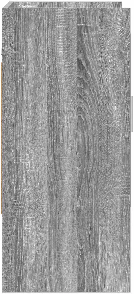 Sieninė lentyna Sieninis Pilka Sonoma 80 x 36 x 80 cm