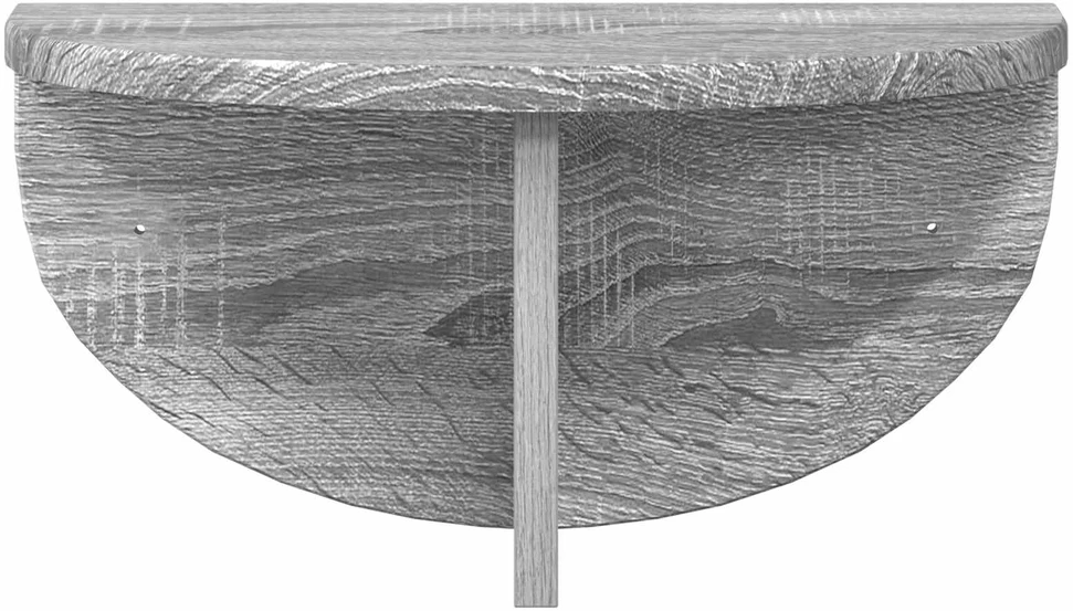 Sieninė lentyna Sieninis Pilkas Sonoma 38 x 19 x 19 cm