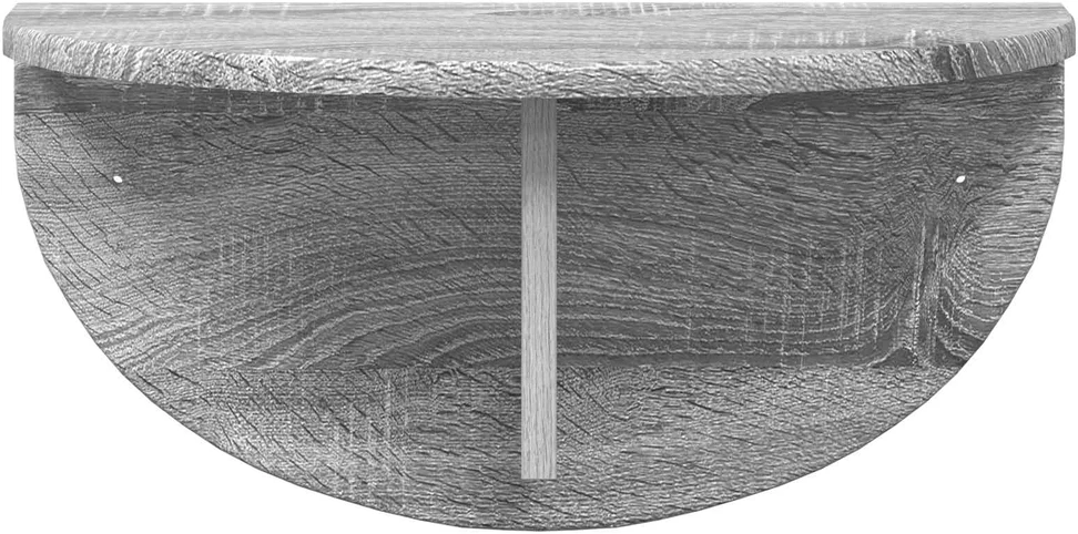 Sieninė lentyna Sieninis Pilkas Sonoma 48 x 24 x 24 cm