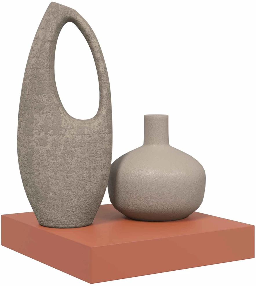 Sieninė lentyna Sieninis Raudona 23 x 23,5 x 3,8 cm