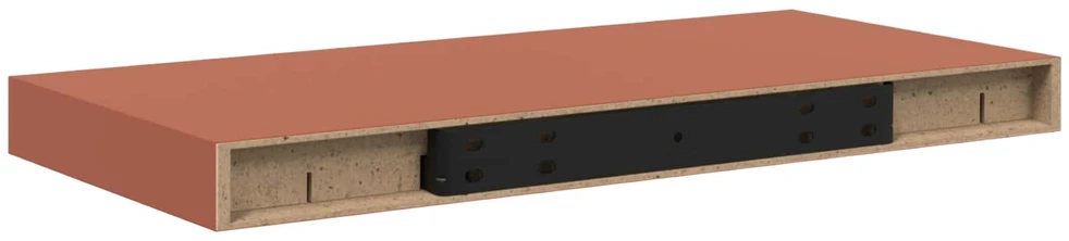 Sieninė lentyna Sieninis Raudona 50 x 23,5 x 3,8 cm