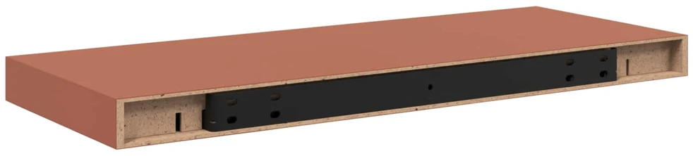 Sieninė lentyna Sieninis Raudona 60 x 23,5 x 3,8 cm