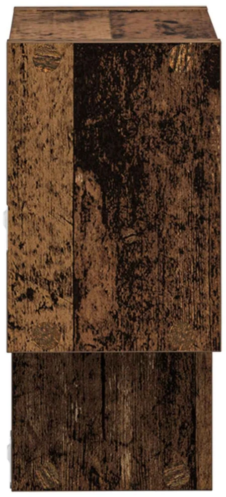 Sieninė lentyna Sieninis Sendintos medienos 55 x 15 x 35 cm