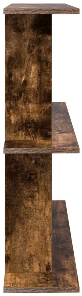 Sieninė lentyna Sieninis Dūminio ąžuolo 80 x 20 x 75 cm