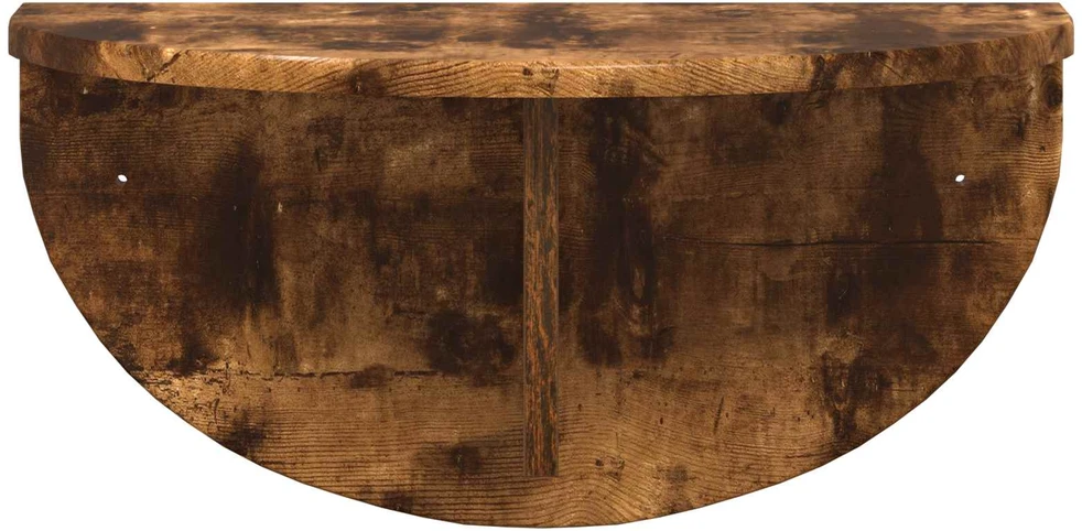 Sieninė lentyna Dūminio ąžuolo 48 x 24 x 24 cm Apdirbta mediena