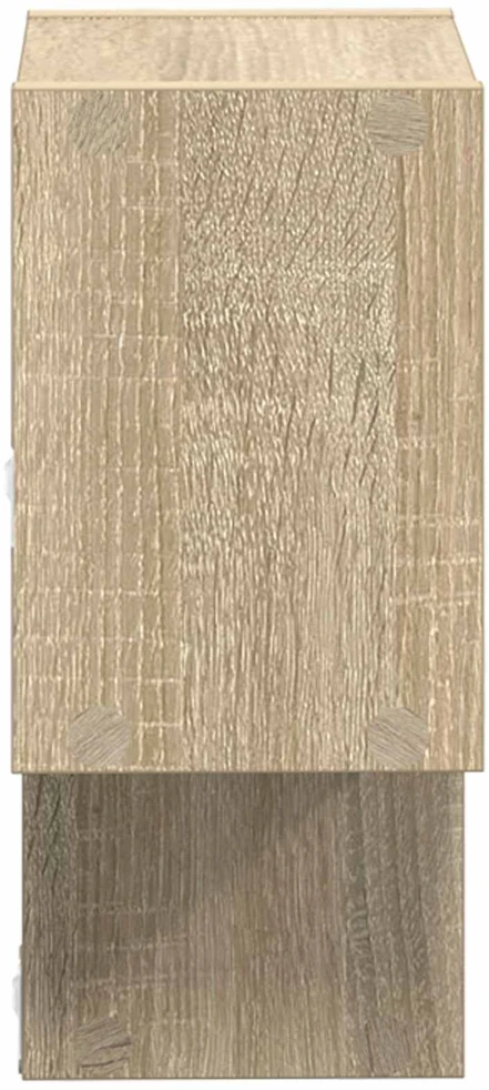 Sieninė lentyna Sieninis Sonoma ąžuolas 55 x 15 x 35 cm