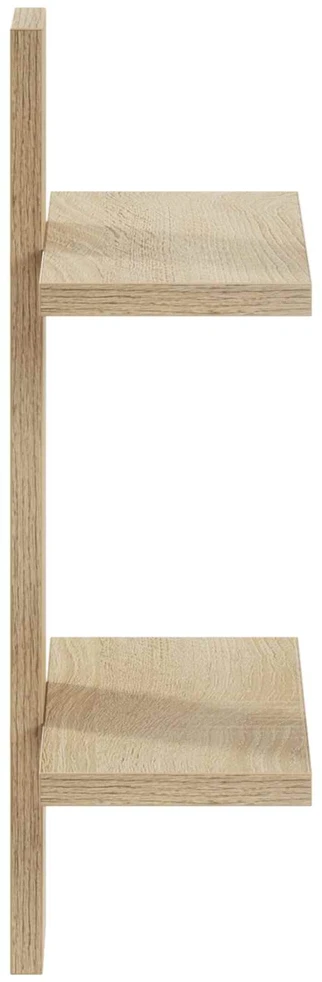 Sieninė lentyna Sonoma ąžuolas 30 x 13.5 x 43 cm