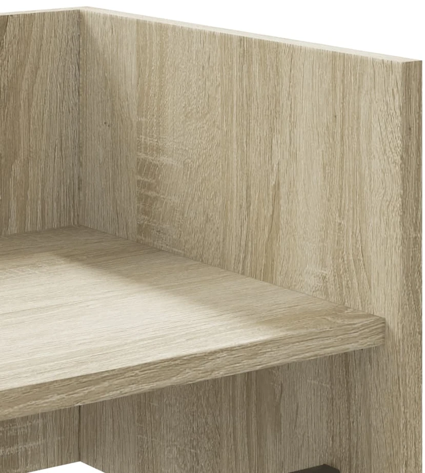 Sieninė lentyna, sonoma ąžuolo spalvos, 100x35x30,5cm, MDP