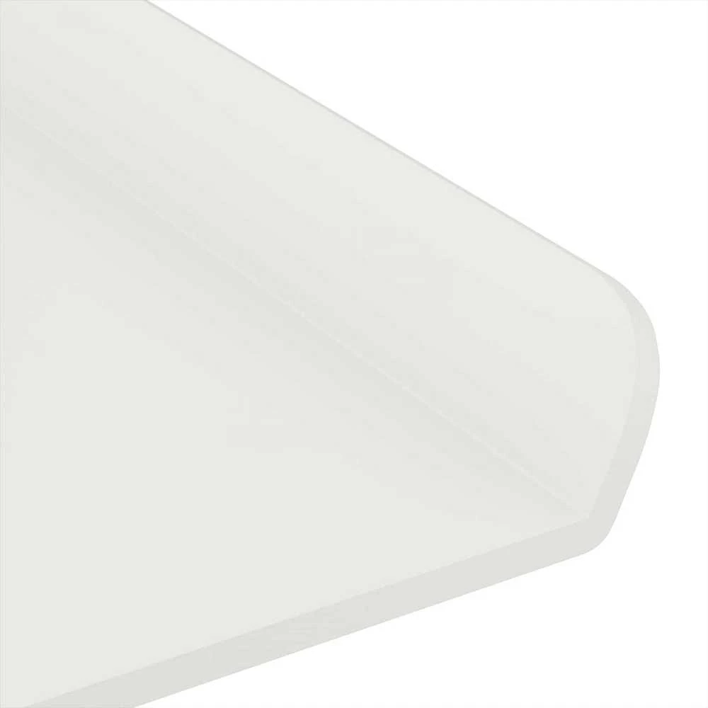 Plūduriuojanti lentyna Sieninis 2 vnt. Baltas 60 x 8,5 x 2,5 cm