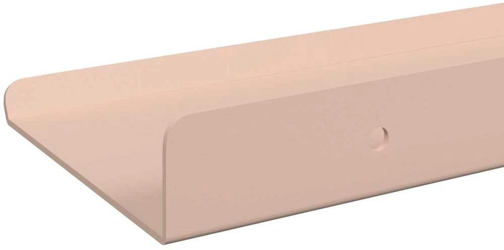 Plūduriuojanti lentyna 3 vnt. Rožinė 40 x 9 x 2,5 cm Plienas