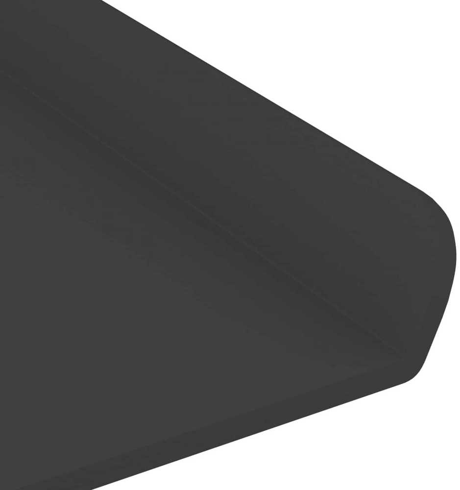 Plūduriuojanti lentyna 4 vnt. Juodas 30 x 9 x 2,5 cm Plienas